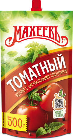 Кетчуп Махеевъ Томатный 500г