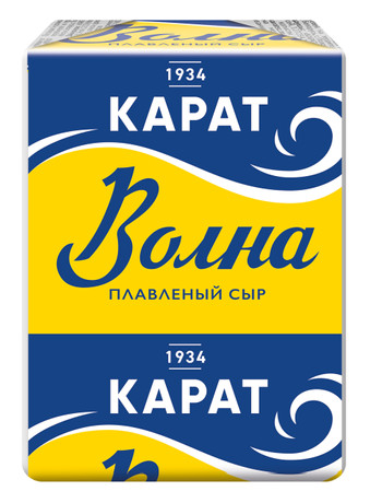 Сыр плавленый Карат Волна 45% 90г