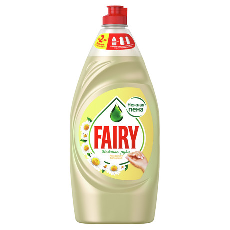 Средство для мытья посуды Fairy Ромашка и витамин Е 900мл
