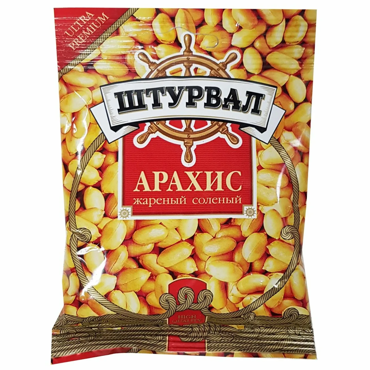 Арахис Штурвал жареный соленый 30г