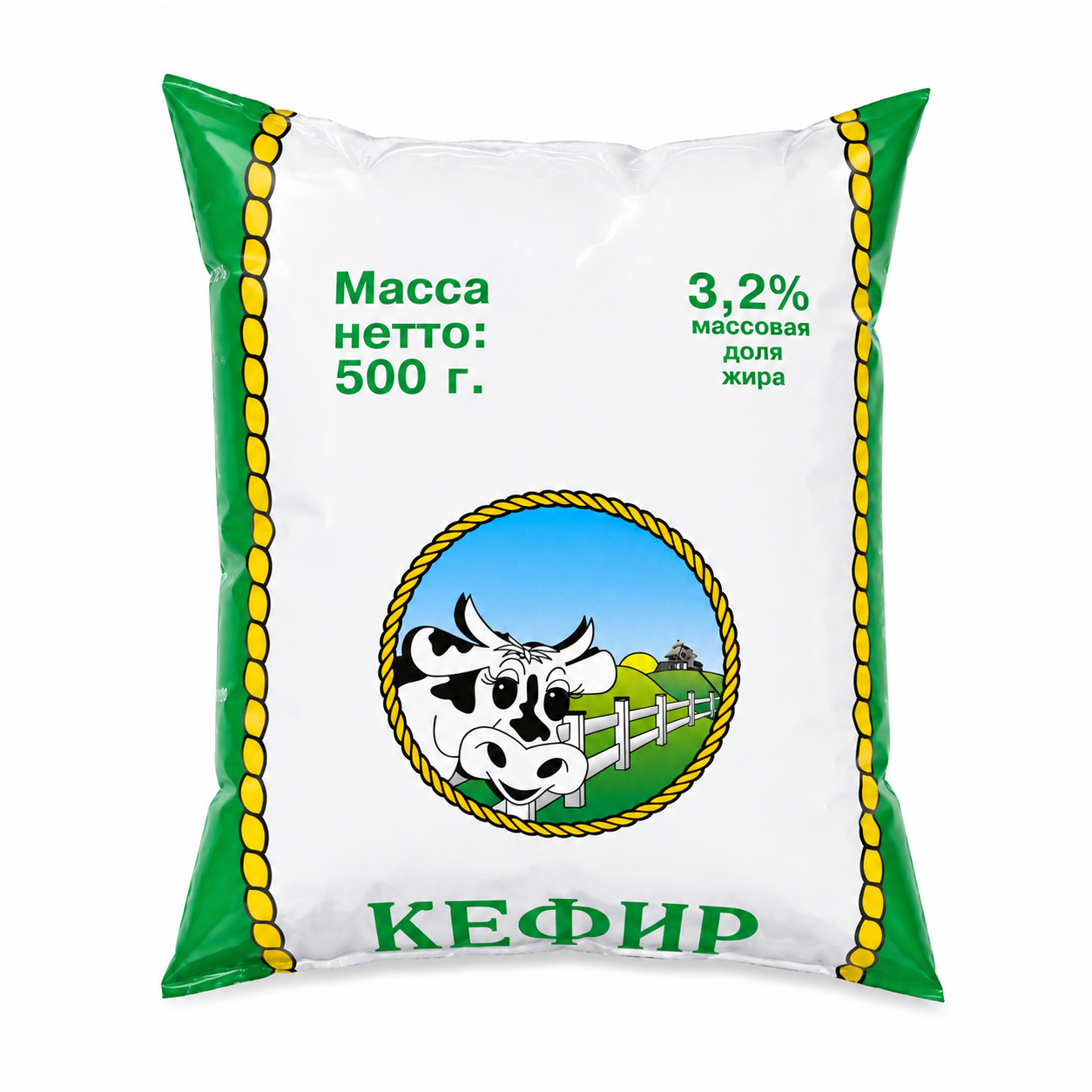 Кефир Городской молочный завод 3,2% 500мл