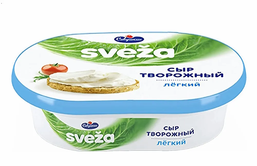 Сыр творожный Лёгкий Свежа 150г