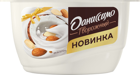 Продукт творожный Даниссимо миндально-кокосовый 5.4% 130г