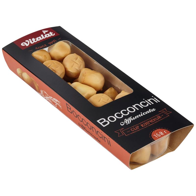Сыр Vitalat Bocconcini копченый 40% 100г
