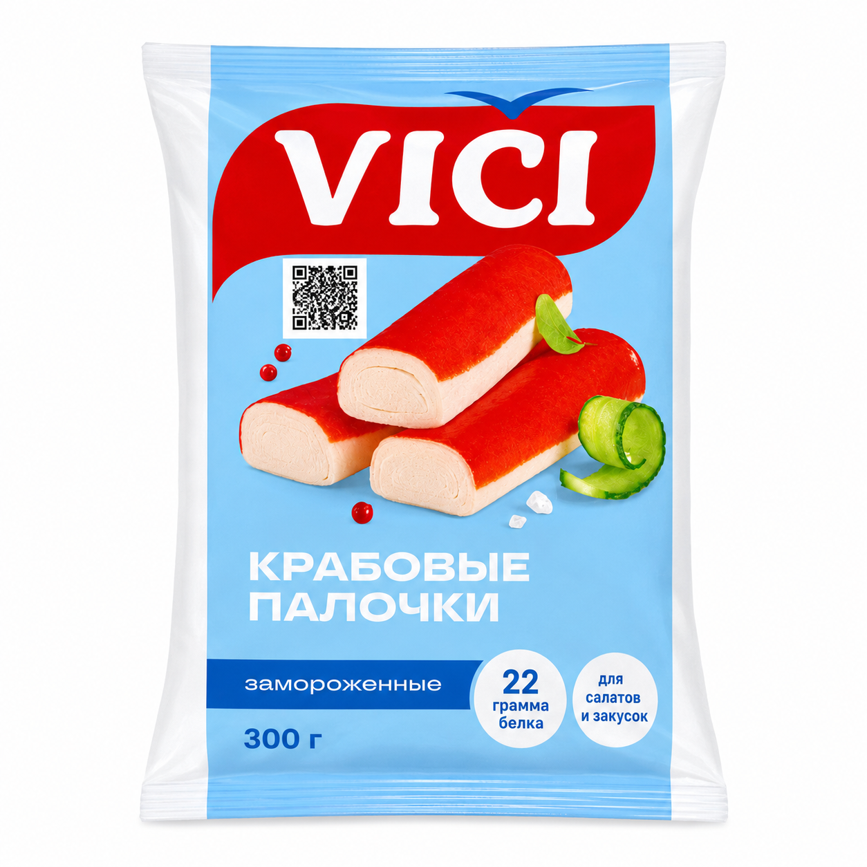 Крабовые палочки VICI 300г 
