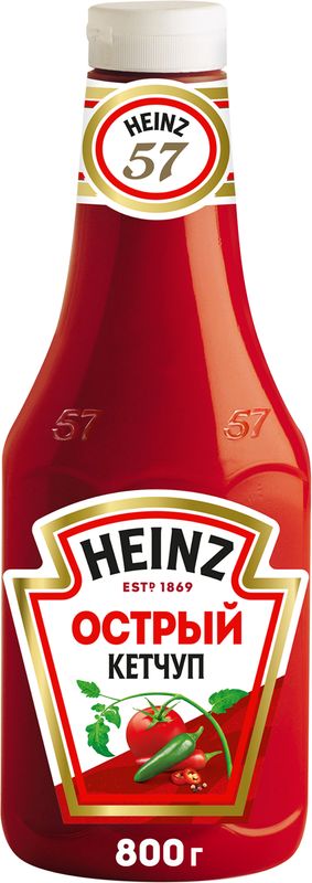 Кетчуп Heinz острый 800г
