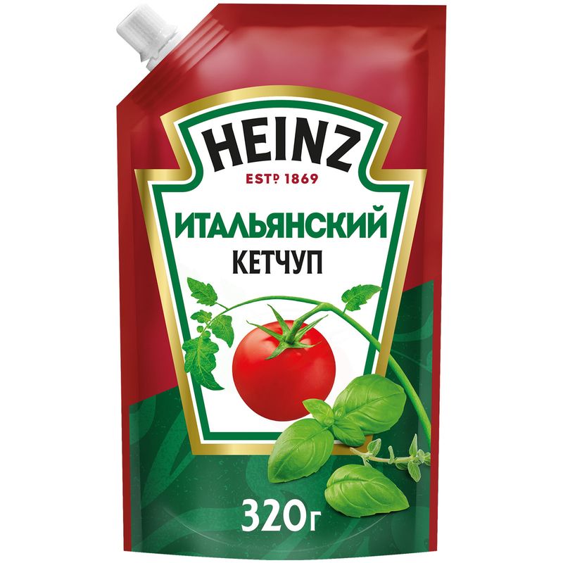 Кетчуп Heinz итальянский 320г