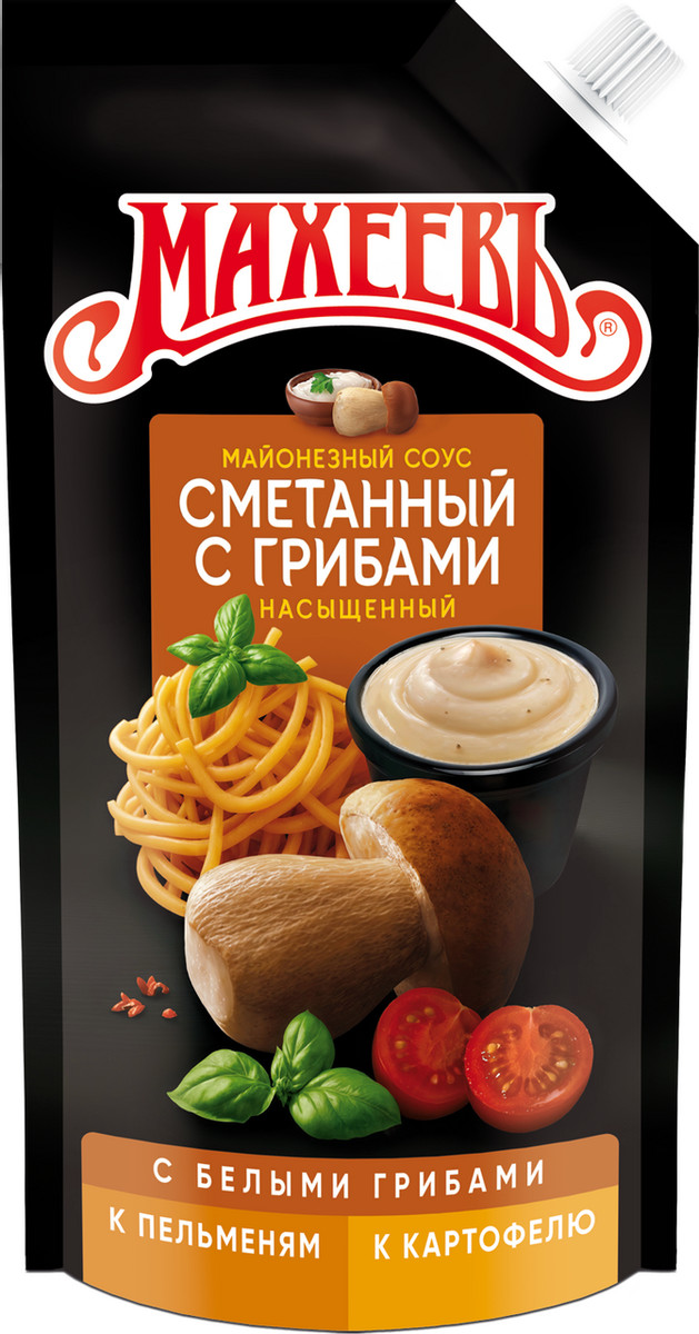 Соус Махеевъ Сметанный с грибами 200г