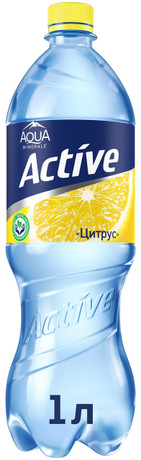 Вода Aqua Minerale Active цитрус негазированная 1л