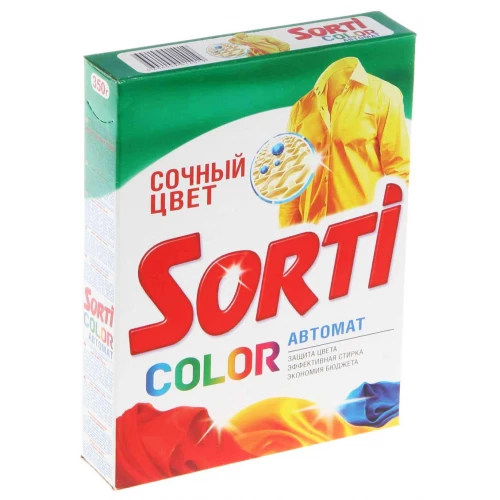 Стиральный порошок автомат Sorti Color 350г