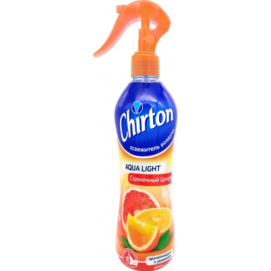 Освежитель воздуха CHIRTON AQUA LIGHT Солнечный цитрус жидкий 400 мл