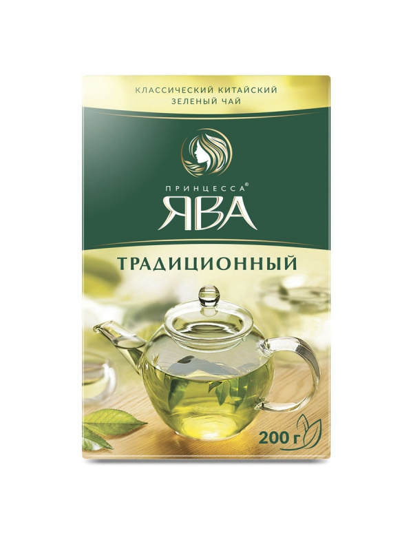 Чай Принцесса Ява Традиционный зеленый 200г