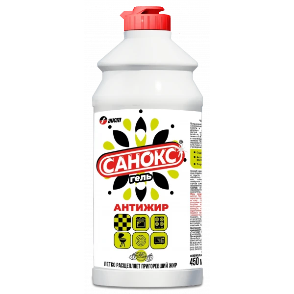 Чистящий гель Санокс Антижир 450г