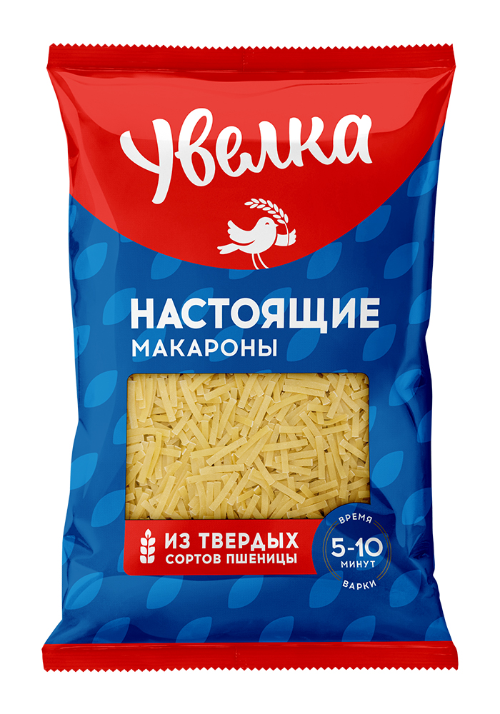 Макароны Увелка Лапша домашняя 450г