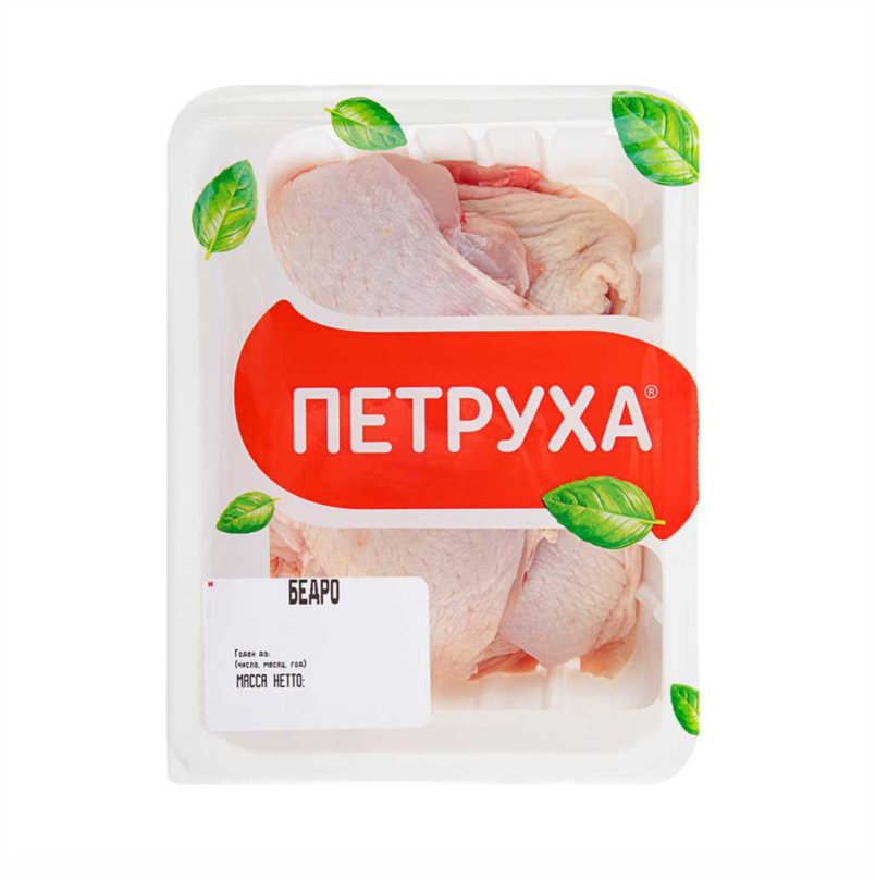 Петруха Бедро на кости цыпленка-бройлера подложка