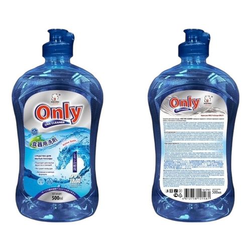 Средство для мытья посуды Only One Cleaner Активная сода 500мл