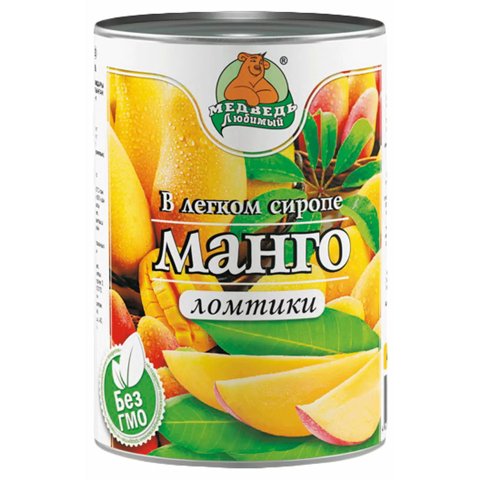 Компот Манго ломтики  Медведь Любимый 425мл 