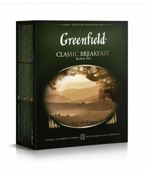 Чай черный Greenfield Classic Breakfast 100пак