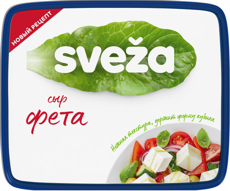 Сыр мягкий Sveza Фета нежная 40% 250г