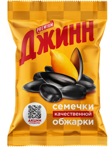 Семечки подсолнечника ДЖИНН жареные 140г
