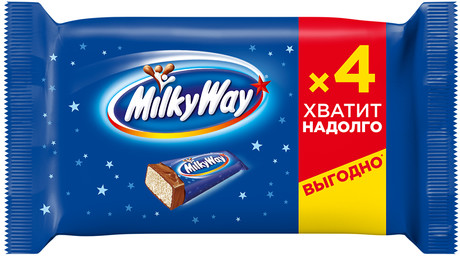 Батончик шоколадный Milky Way 4шт х 26г 104г