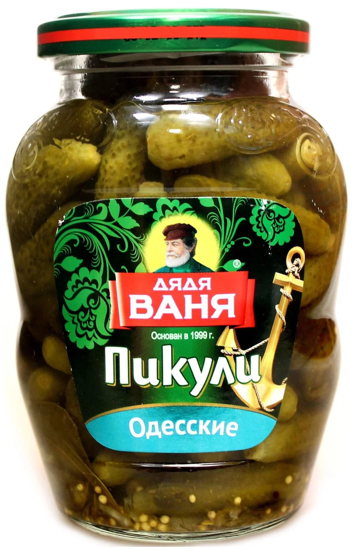 Огурцы маринованные Дядя Ваня Пикули Одесские 350г