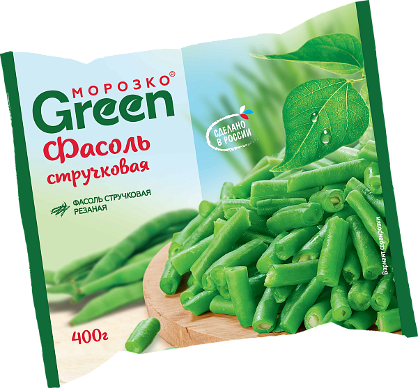 Фасоль стручковая Морозко Green 400г