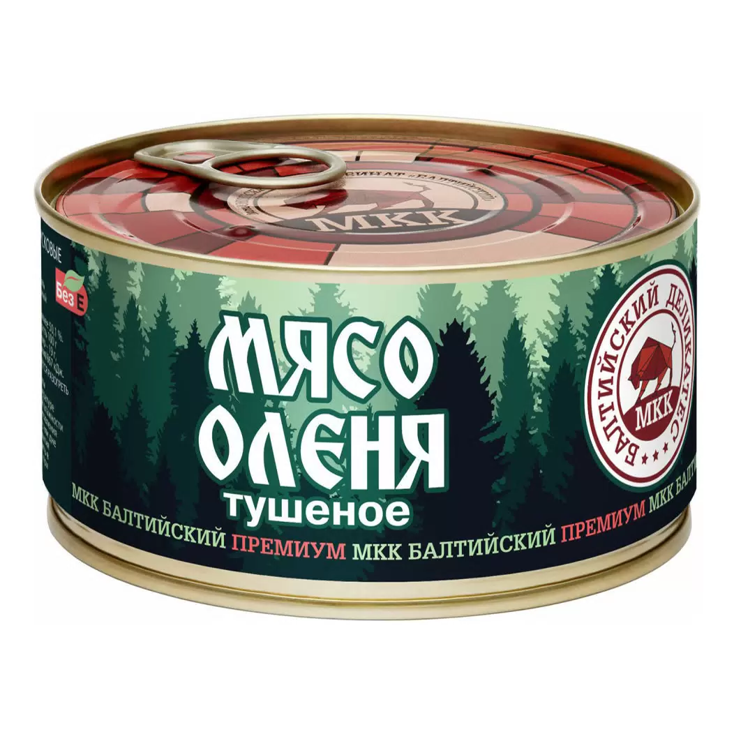 Мясо оленя тушеное Балтийский деликатес 325г