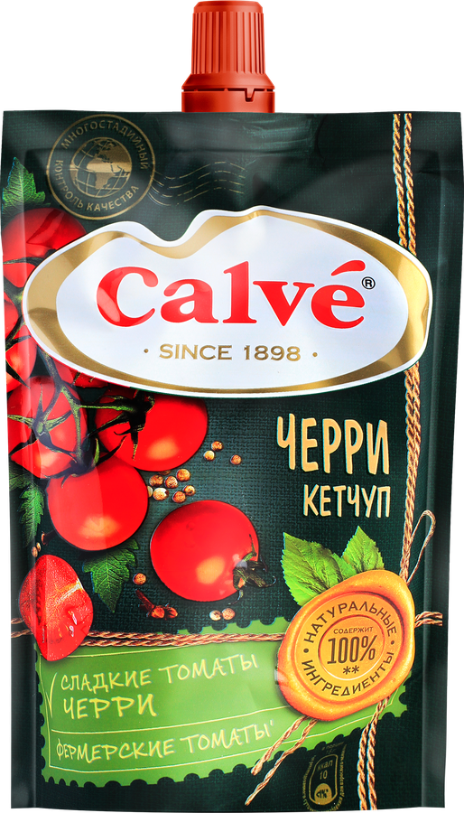 Кетчуп CALVE с помидорами черри 350г