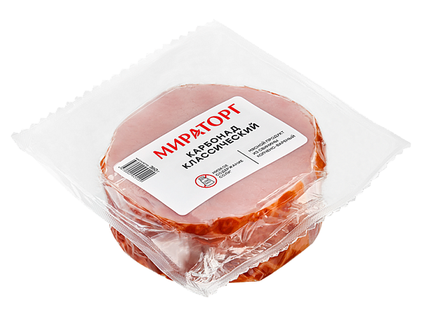 Карбонад классический Мираторг копчёно-варёный 300г