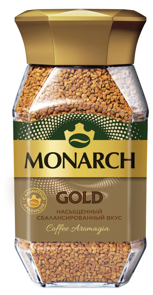 Кофе растворимый MONARCH Gold сублимированный 95г