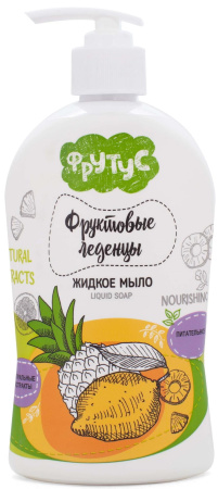 Жидкое мыло для рук Фруктовые леденцы 500г