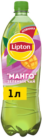 Холодный чай Lipton зеленый со вкусом манго 1л