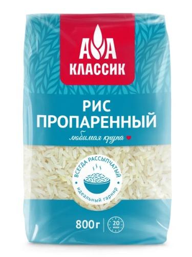 Крупа Рис Золотистый пропаренный Агро-Альянс 800г