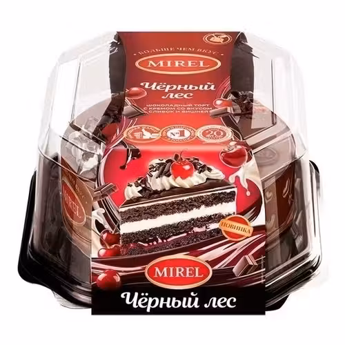 Торт Mirel Чёрный лес 720г