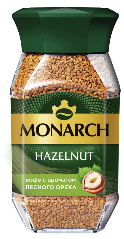 Кофе растворимый MONARCH Hazelnut с лесным орехом 95г