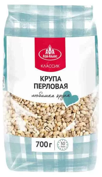 Крупа Перловая Агро-Альянс 700г