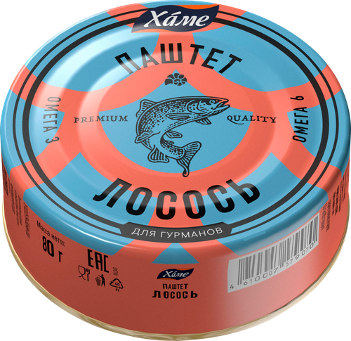 Паштет ХАМЕ Лосось 80г