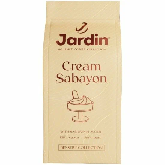 Кофе молотый JARDIN Cream Sabayon ароматизированный 200г