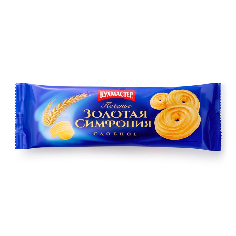 Печенье Кухмастер Золотая симфония сдобное 230г
