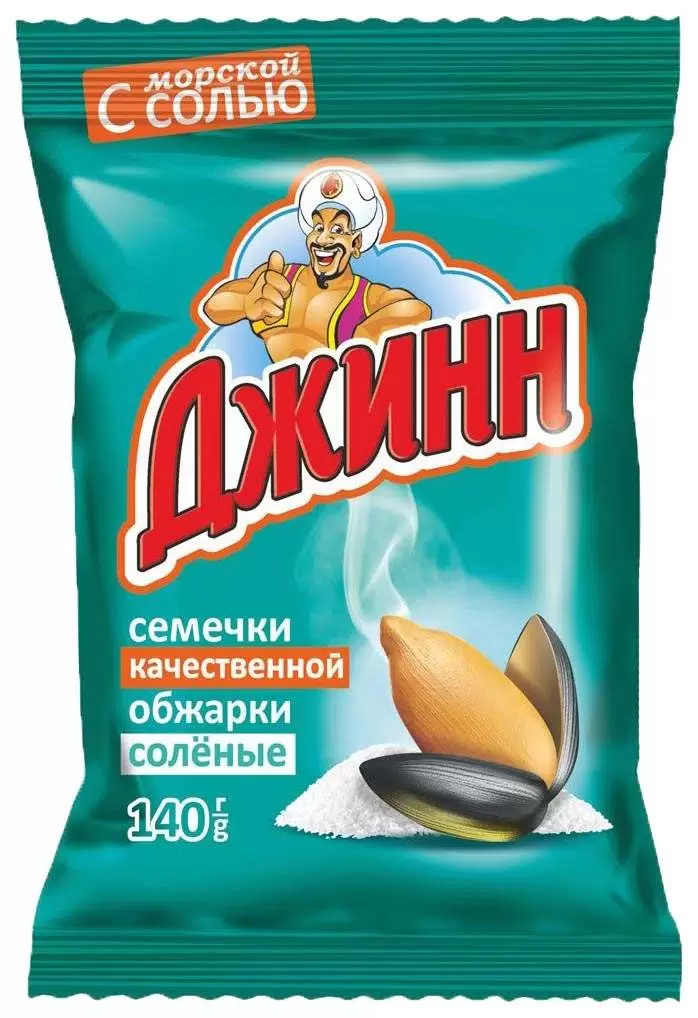 Семечки Джинн жареные соленые 140г