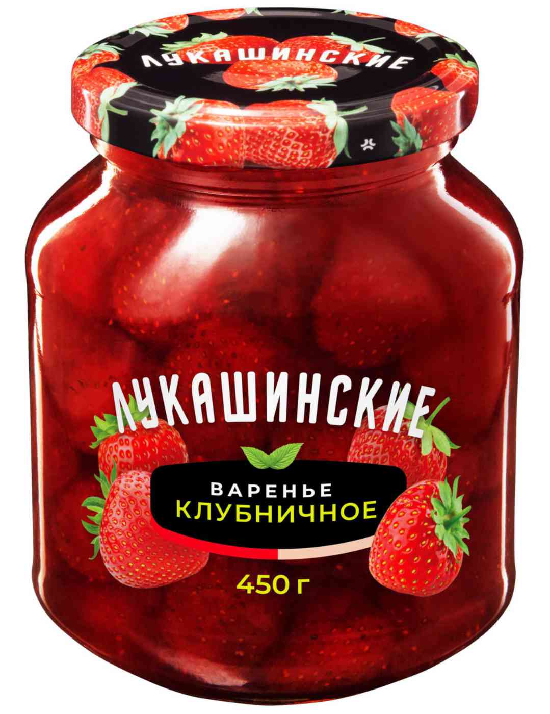Варенье клубничное Лукашинские  450г