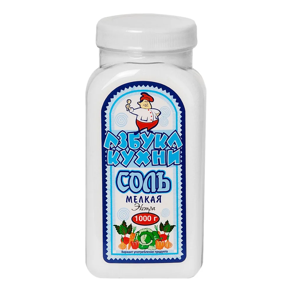 Соль Азбука кухни Экстра 1кг