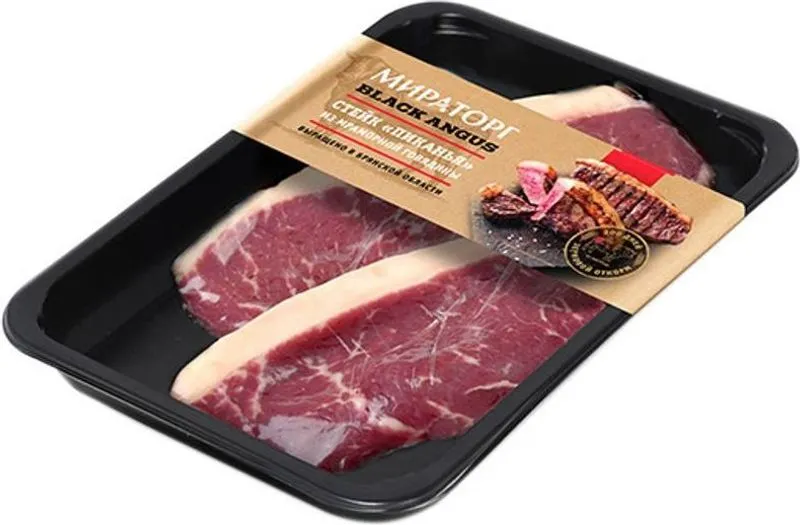 Стейк Мираторг Black Angus Пиканья говяжий без кости замороженный 325г
