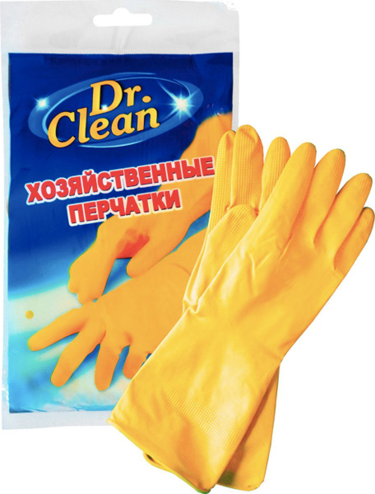 Перчатки Dr.Clean поливиниловые (M)