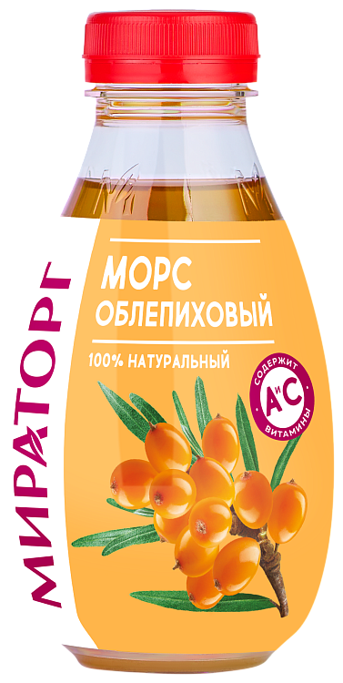 Морс Мираторг облепиховый 370мл