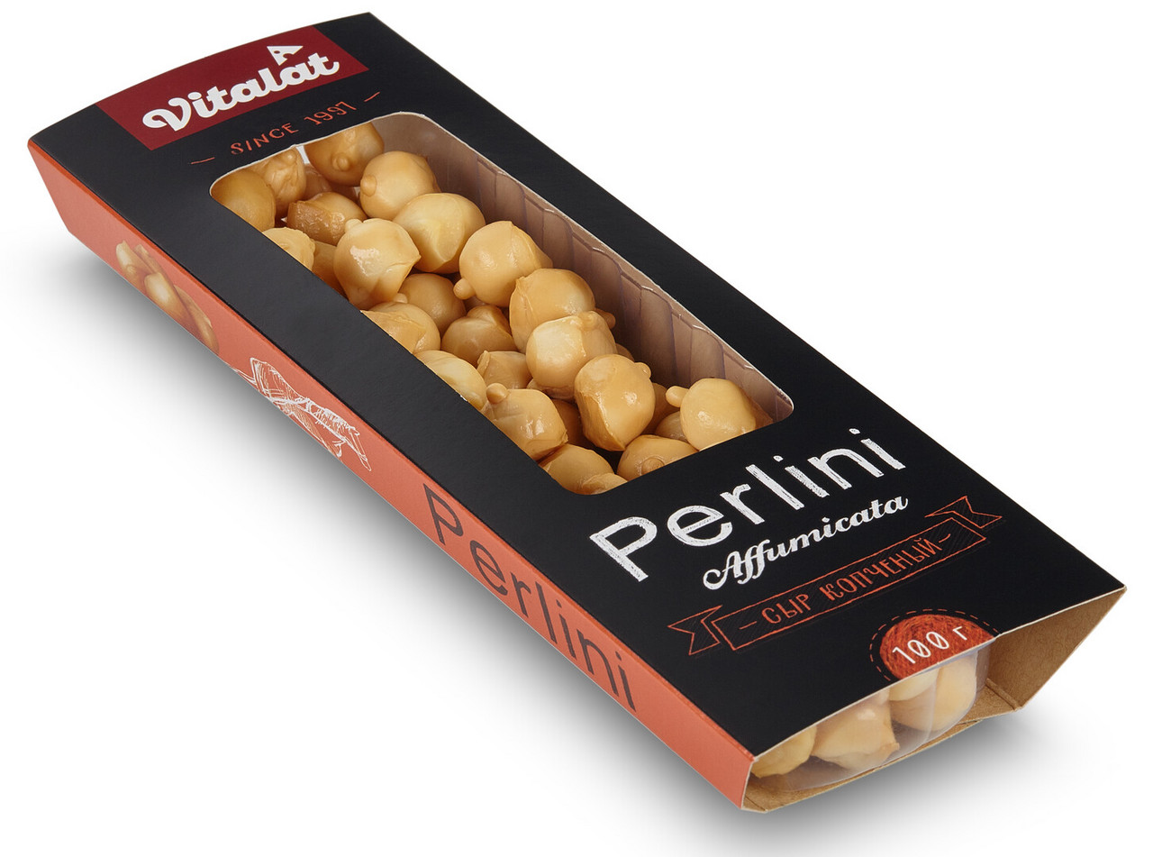 Сыр Vitalat Perlini копченый 40% 100г