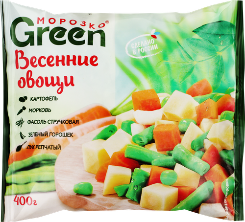 Овощи МОРОЗКО Green Весенние 400г