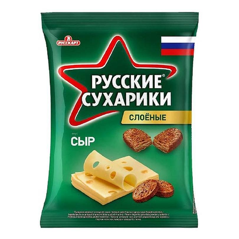 Сухарики Русскарт Русские Сыр 50г