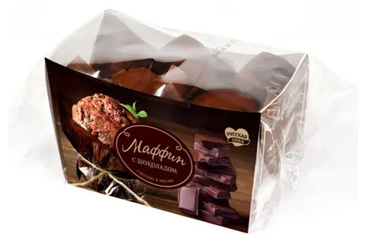 Маффины Русская Нива с шоколадом 2 шт 160г